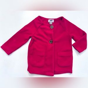 Fleece Jacket, Red